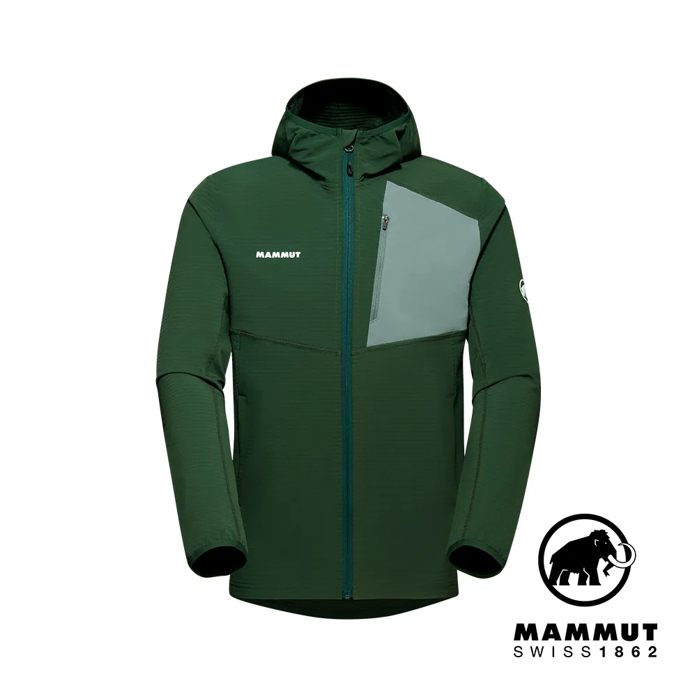【Mammut 長毛象】Madris Light ML Hooded Jkt 防風刷毛連帽外套 綠樹林/黑 男款 #1014-03841 歷史價格詳細信息
