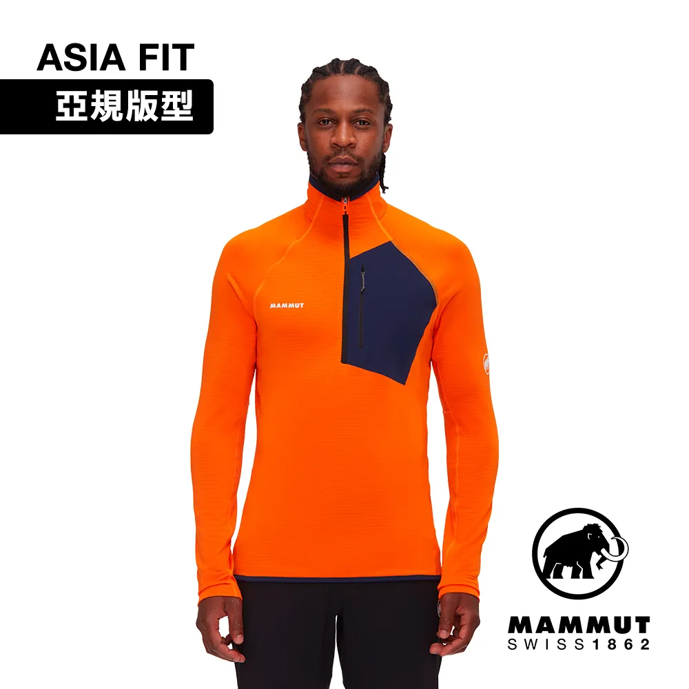 【Mammut 長毛象】Aenergy Light Half Zip AF 保暖長袖半拉排汗衣 黑色 男款 #1014-05500 歷史價格詳細信息