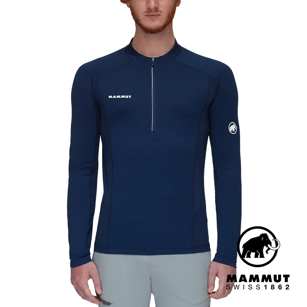 【Mammut 長毛象】Aenergy FL Half Zip LS AF 抗菌半拉鍊長袖排汗衣 深玉石綠/綠樹林 男款 #1016-01310 歷史價格詳細信息