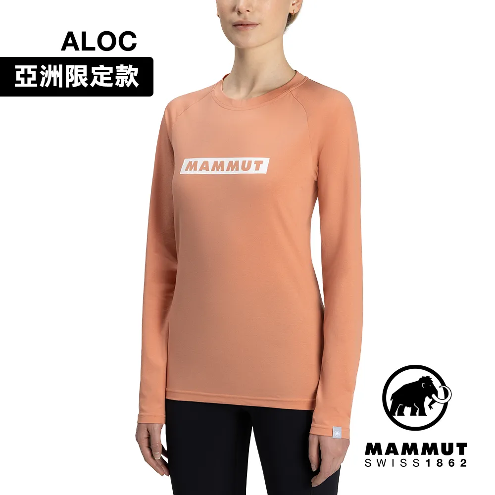 【Mammut 長毛象】QD Logo Print LS T-Shirt AF 快乾LOGO長袖T恤 黑色PRT1 男款 #1016-01030 歷史價格詳細信息