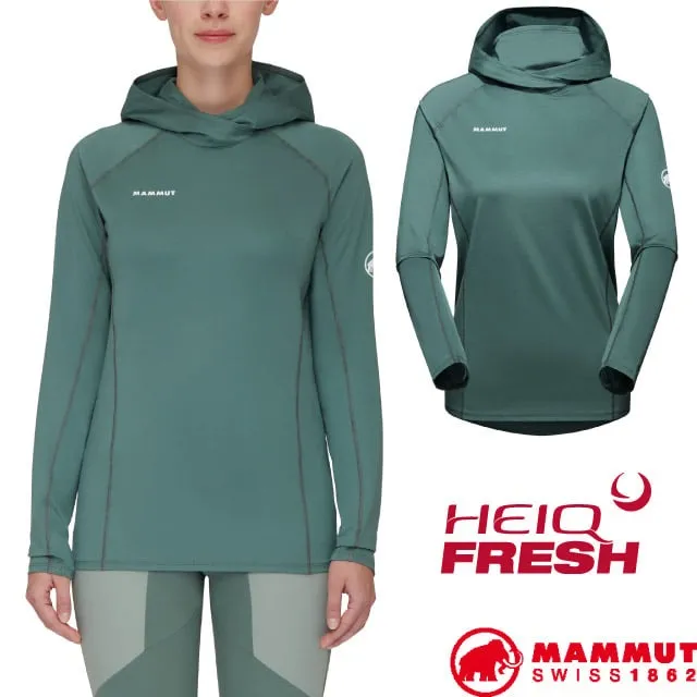 【MAMMUT 長毛象】女 Selun FL Sun Hoody 保暖長袖連帽T恤/UPF 50+/1016-01430-5118 海洋藍 歷史價格詳細信息