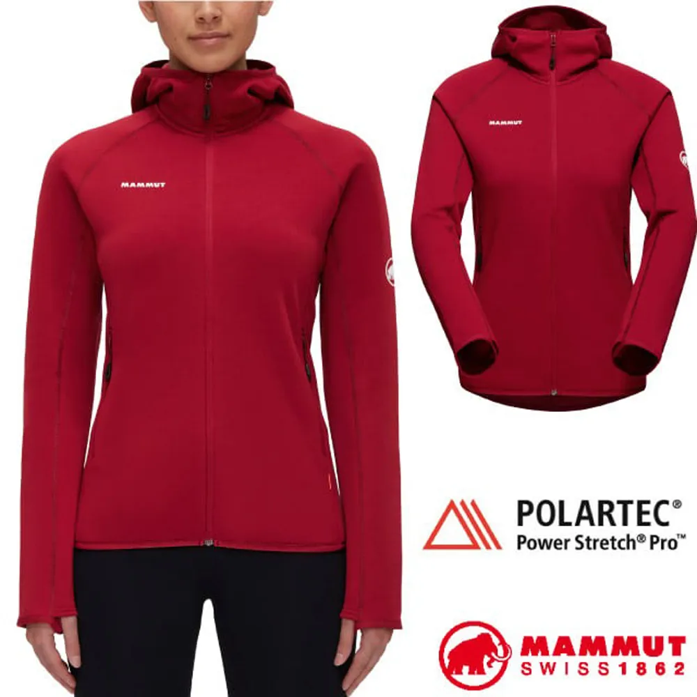 【MAMMUT 長毛象】女 Aconcagua AF 輕量透氣耐磨保暖刷毛立領外套/1014-04452-0243 白 歷史價格詳細信息