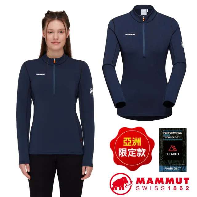 【MAMMUT 長毛象】AF 女 Selun FL Sun Hoody 機能套頭連帽上衣/1016-01410-5118 海洋藍 歷史價格詳細信息