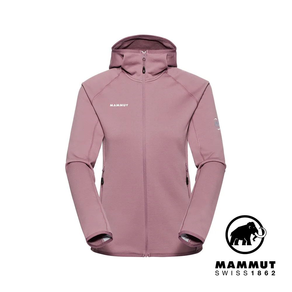 【Mammut 長毛象】Aconcagua ML Hooded Jacket W 運動刷毛連帽外套 女款 海洋藍 #1014-04442 歷史價格詳細信息
