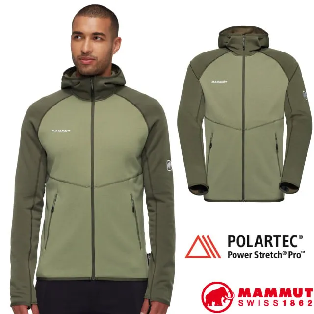 【MAMMUT 長毛象】男 Aconcagua 輕量透氣耐磨保暖刷毛連帽外套/1014-04282-50554 深冰藍/海洋藍 歷史價格詳細信息