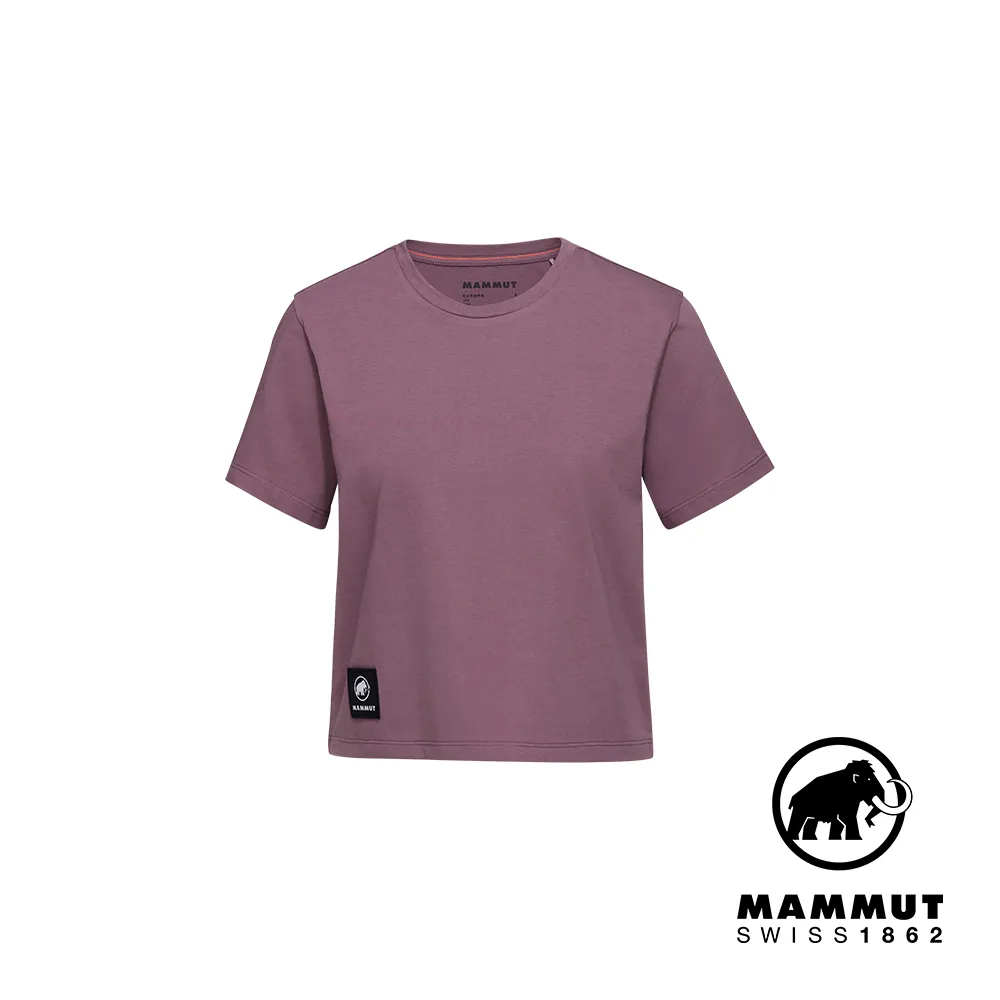 【Mammut 長毛象】Massone T-Shirt Cropped Women Rocks 有機棉短版短袖T恤 磚紅 女款 #1017-05171 歷史價格詳細信息