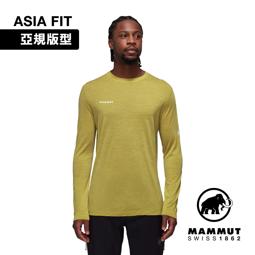 【MAMMUT 長毛象】男 Tree Wool AF 美麗諾羊毛輕量保暖長袖圓領T恤/1016-01720-0001 黑 歷史價格詳細信息