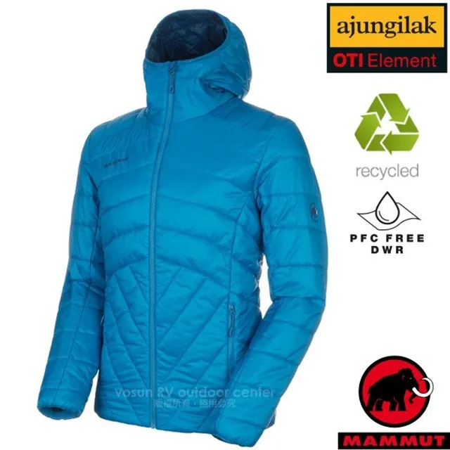【MAMMUT 長毛象】男新款 Albula IN Hooded 輕量保暖防風連帽羽絨外套_1013-01780-5899 海洋藍 歷史價格詳細信息