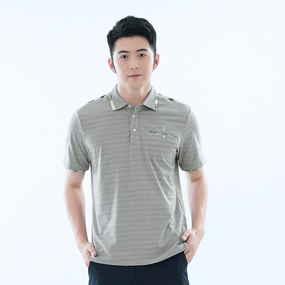 遊遍天下 男款抗UV吸濕排汗機能格紋POLO衫GS1017暗紫 歷史價格詳細信息