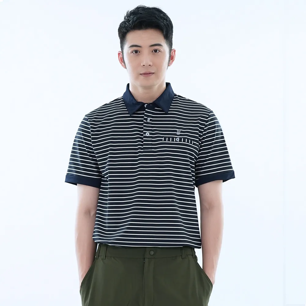 遊遍天下 男款抗UV吸濕排汗機能格紋POLO衫GS1017暗紫 歷史價格詳細信息