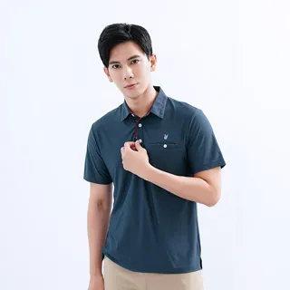 遊遍天下 男款抗UV吸濕排汗機能格紋POLO衫GS1017暗紫 歷史價格詳細信息