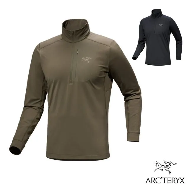 【ARCTERYX 始祖鳥】男 Rho LT Hoody 輕薄保暖連帽長袖套頭衫/X000009423 黑 歷史價格詳細信息