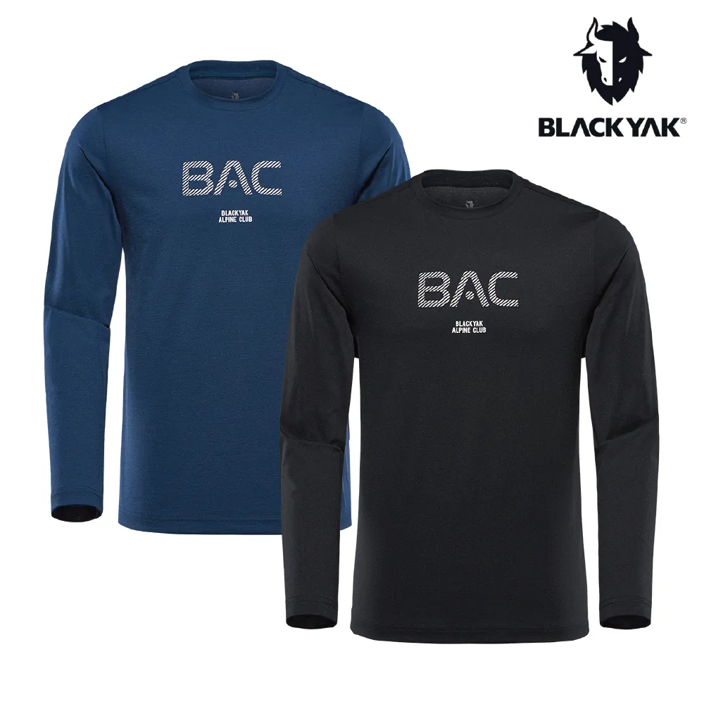 【BLACKYAK】男 BECOME圓領長袖上衣 (藍綠色/海軍藍/米白)-秋冬 休閒服 機能服 運動上衣 歷史價格詳細信息