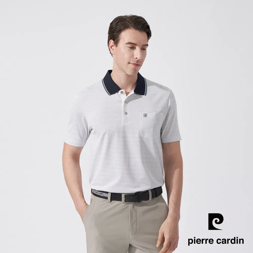 【pierre cardin 皮爾卡登】男款 TOP組織定位格短袖POLO衫-灰色 (5237296-95) 歷史價格詳細信息