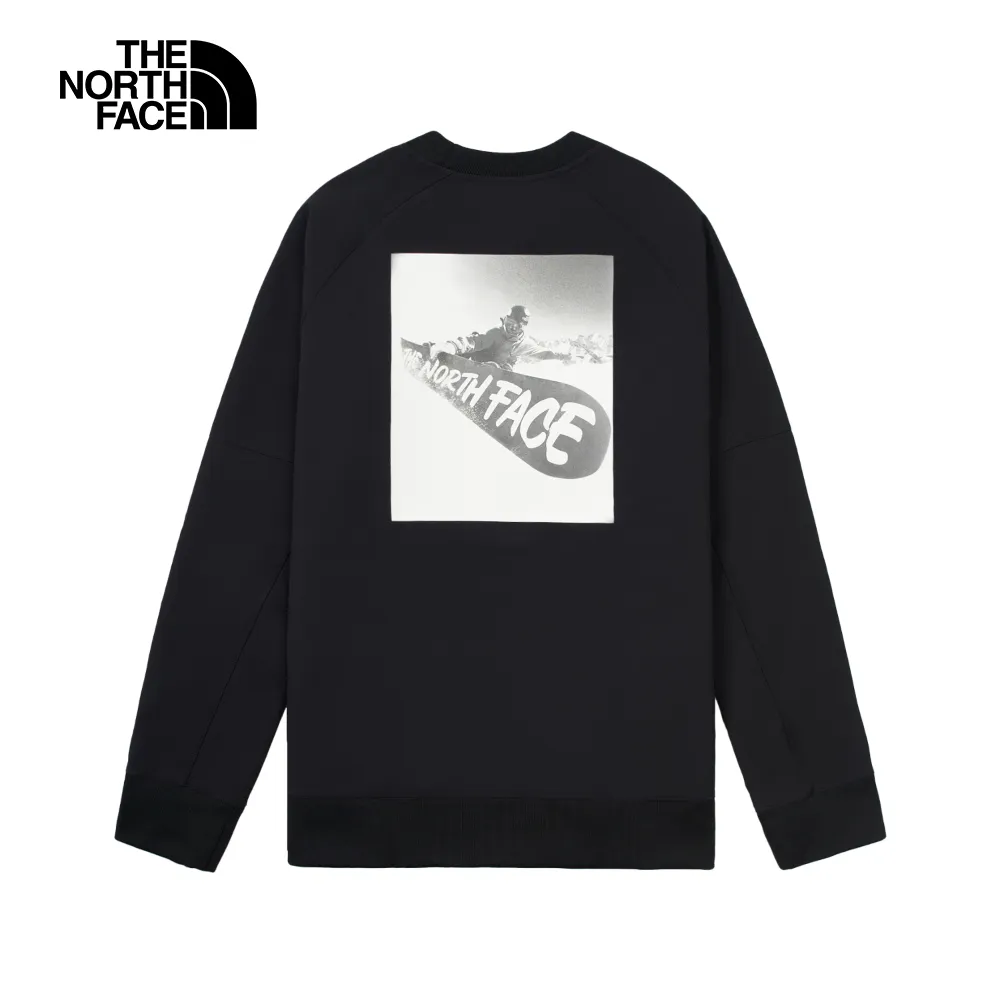 The North Face北面男女款黑色背部大尺寸潑墨印花連帽大學T｜86PZJK3 歷史價格詳細信息