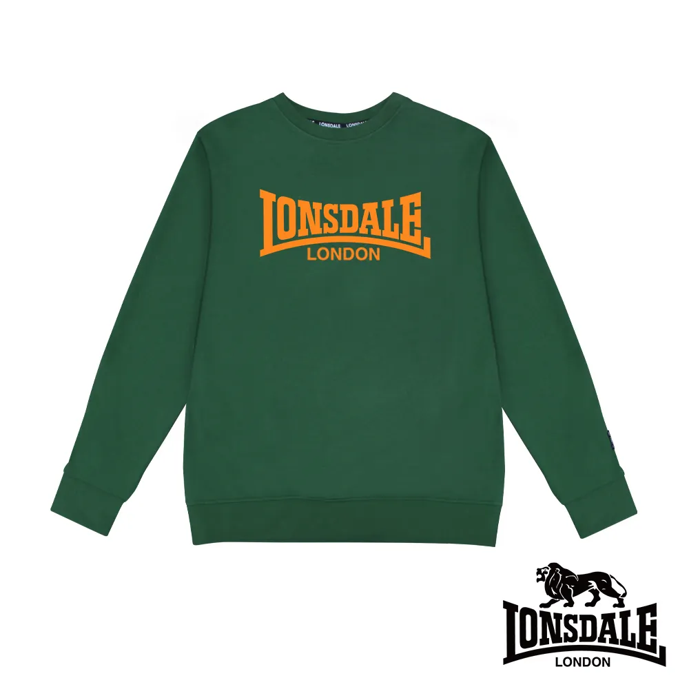LONSDALE 英國小獅  經典LOGO長袖大學T恤-紅色 LT250015 歷史價格詳細信息