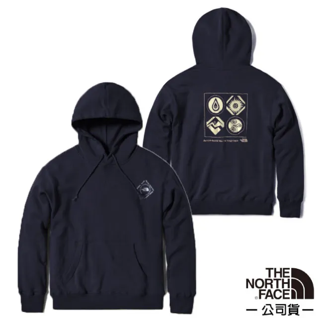 【美國 The North Face】男款 背部印花連帽大學T.休閒上衣.帽T/機能性運動衫/5JW4-619 紅色 V 歷史價格詳細信息
