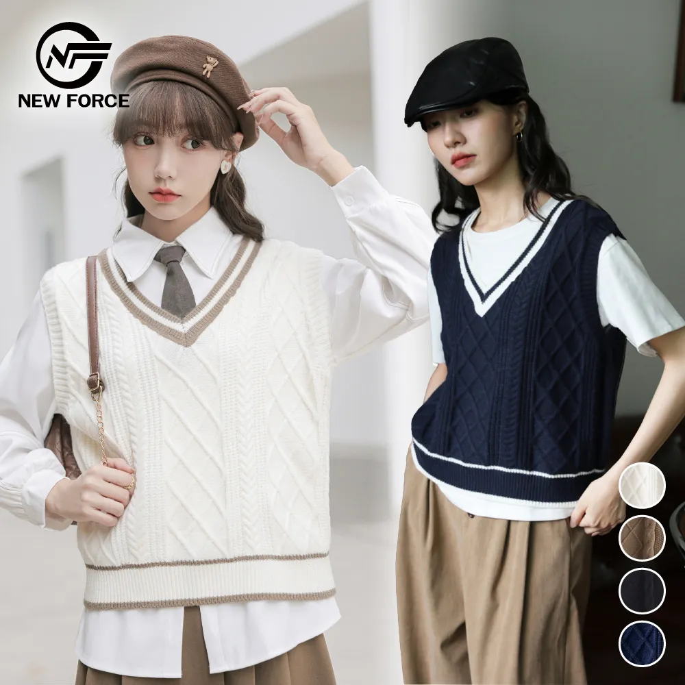 【NEW FORCE】格紋厚底鬆緊休閒帆布鞋-四色可選 歷史價格詳細信息