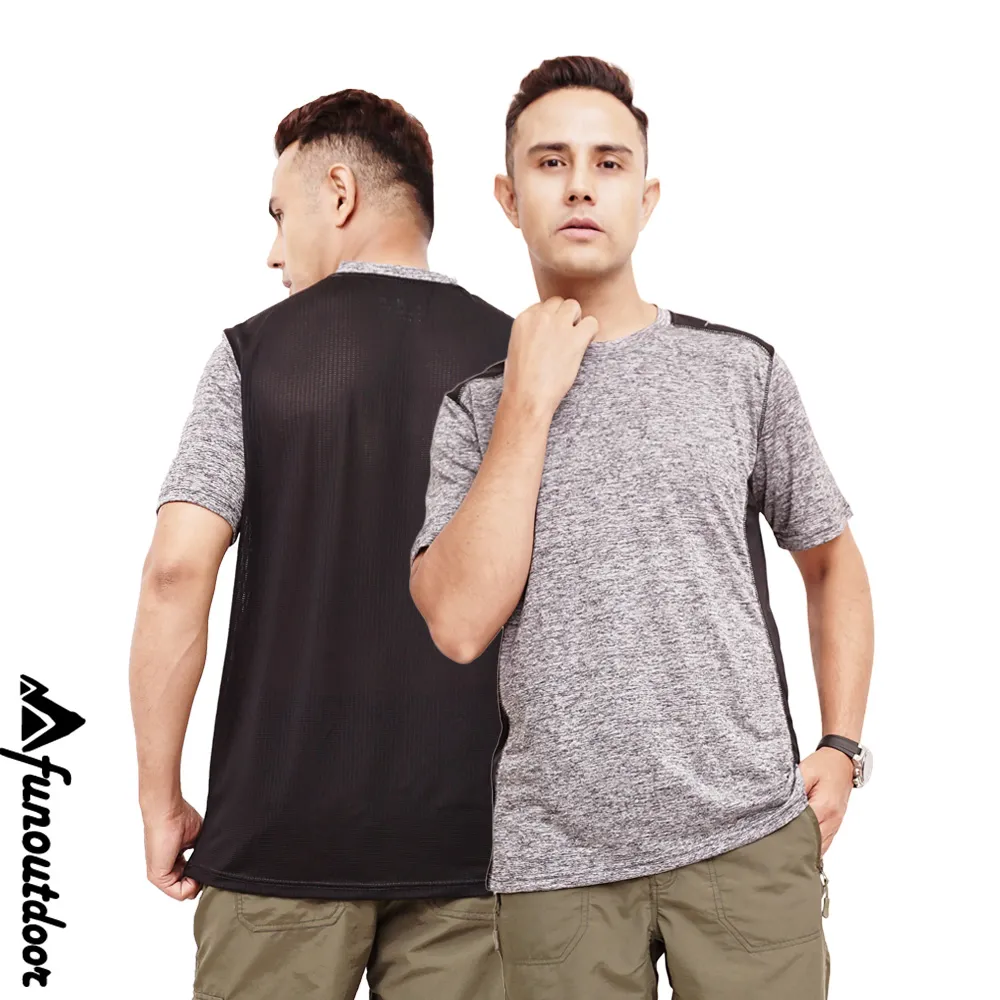 【 戶外趣 】排汗衣 男款超輕彈冰爽凍涼圓領短袖上衣（DMT2241 ) 歷史價格詳細信息