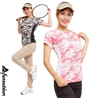 【戶外趣】女款透氣網格吸溼排汗涼爽快乾圓領短袖上衣(DL1704 玫瑰紅) 歷史價格詳細信息