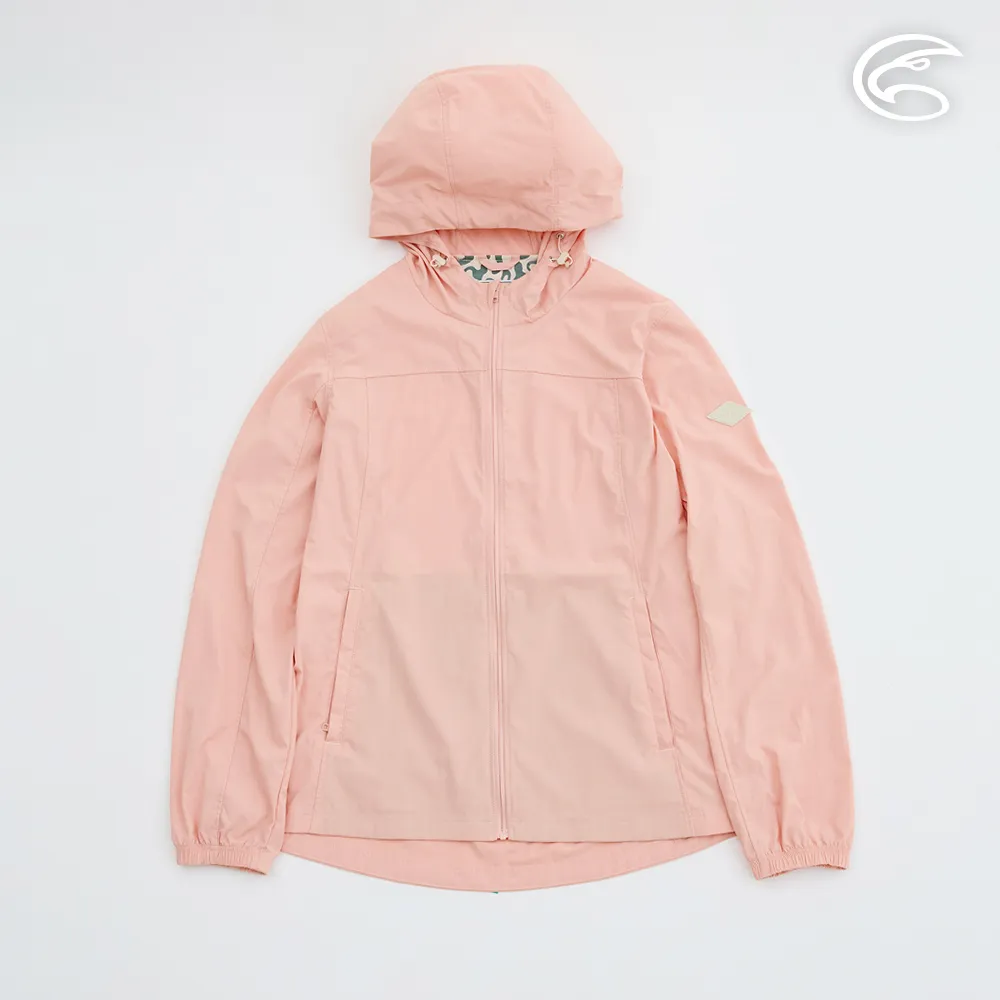 ADISI 女抗UV平織彈性軍裝可拆帽抽繩夾克 AJ2411002 / 香桃粉 歷史價格詳細信息