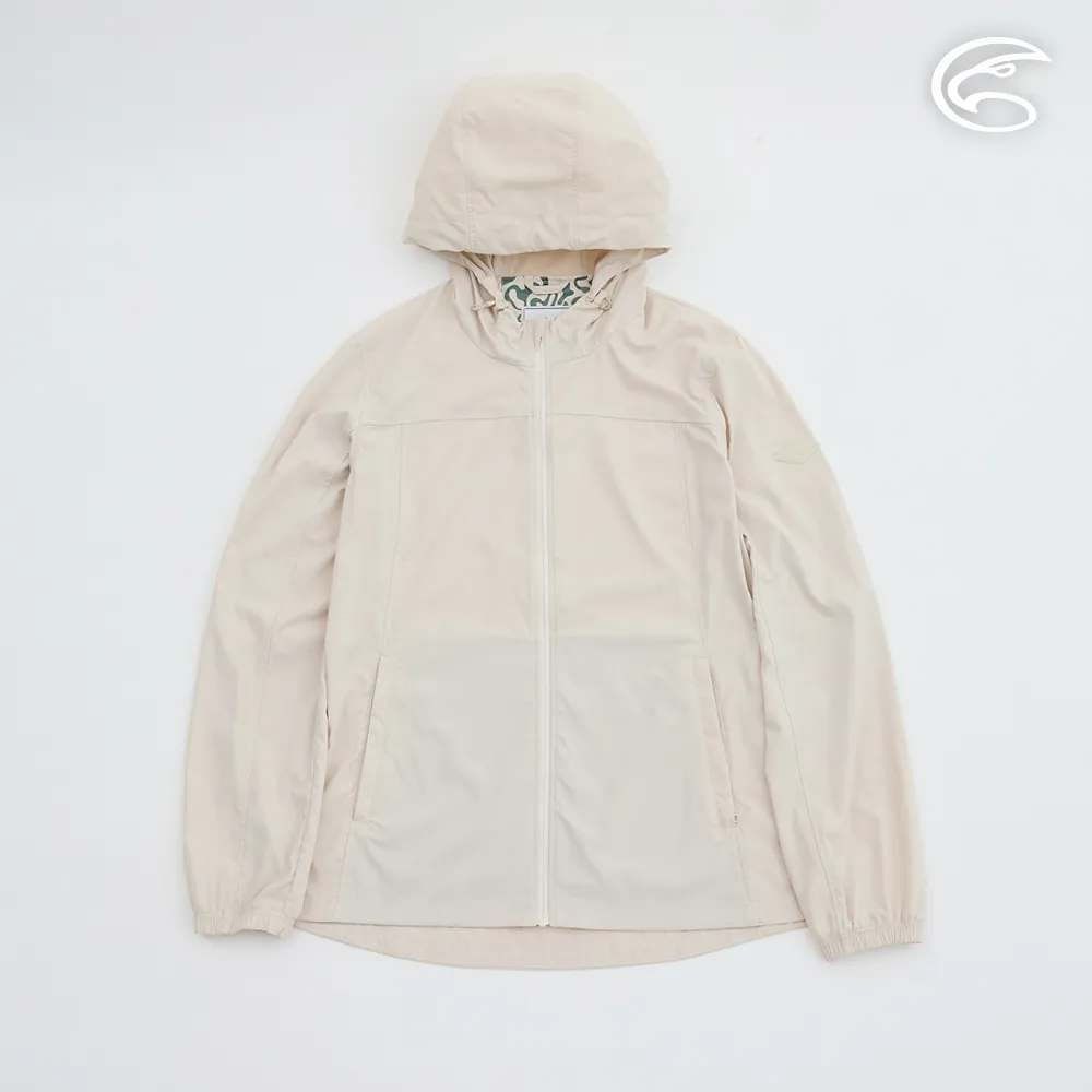 ADISI 女抗UV平織彈性軍裝可拆帽抽繩夾克 AJ2411002 / 香桃粉 歷史價格詳細信息