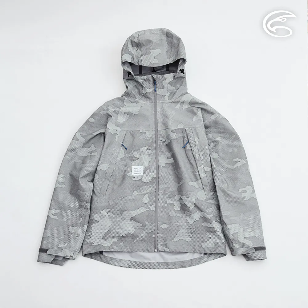 ADISI AJ2391053男輕肌感彈透抗風撥水連帽外套/石墨綠 歷史價格詳細信息