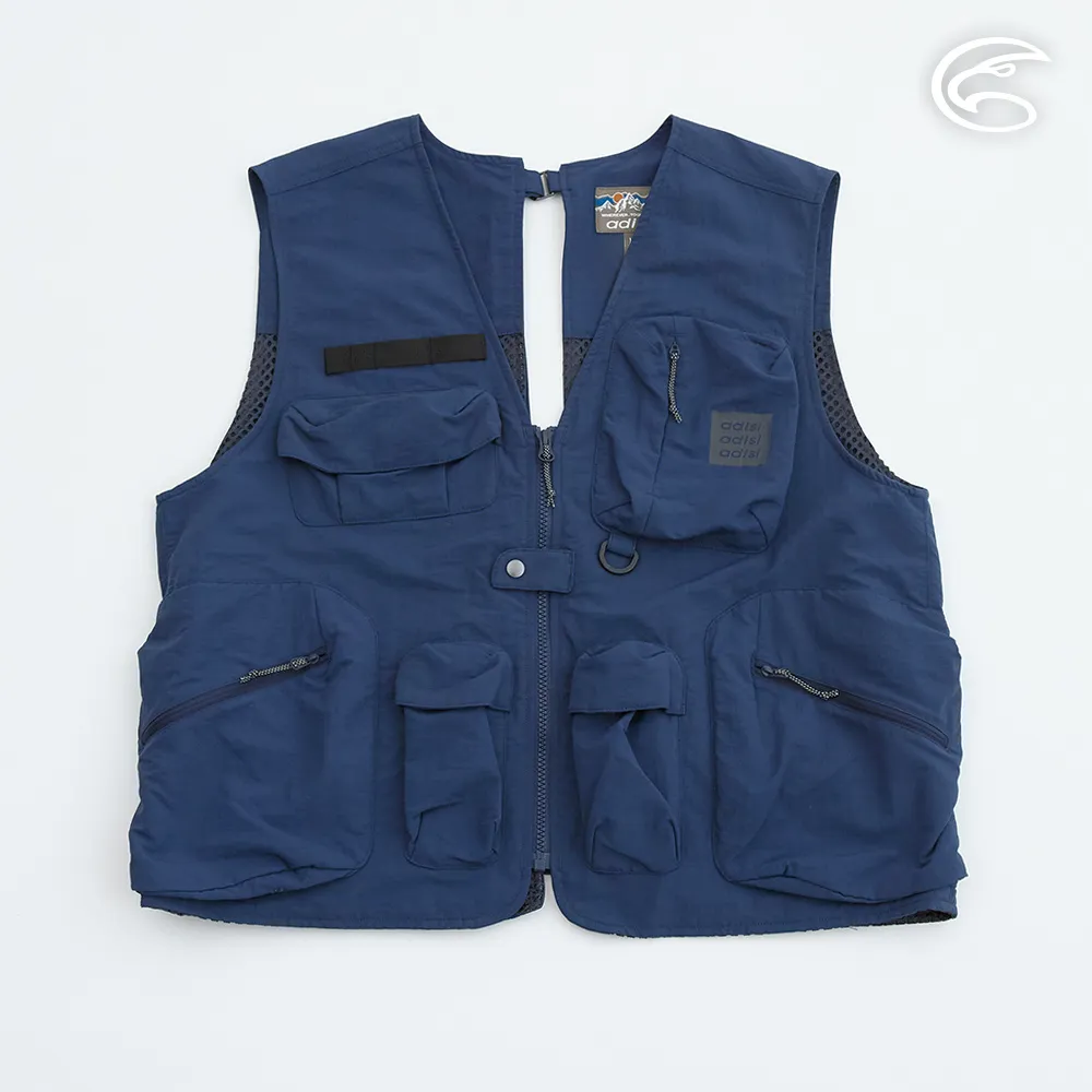 【ADISI 環保速乾超撥水全能背心】中性單向導濕環保紗速乾超撥水多口袋背心 AV2411056 / 午夜藍 歷史價格詳細信息