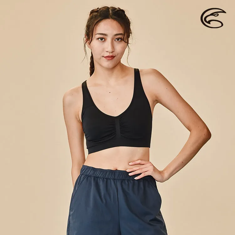 ADISI AU2191009可調肩帶無縫運動胸衣/黑/黑 歷史價格詳細信息