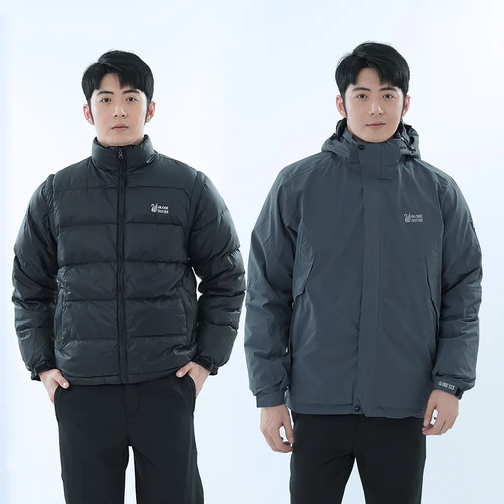 保暖外套--禦寒暖感可拆式毛毛領雙大口袋雙拉鍊連帽中長版羽絨外套(黑XL-3L)-J310熊衣褲語 歷史價格詳細信息