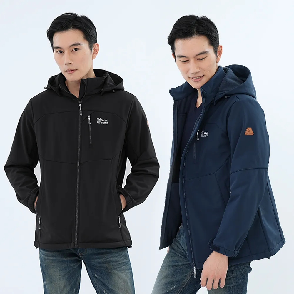 遊遍天下 男款 GlobeTex防水防風保暖刷毛軟殼外套GJ23047(滑雪登山騎車 M-5L) 歷史價格詳細信息