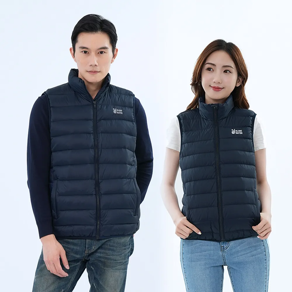 遊遍天下 男款立領防風防潑水保暖羽絨背心 歷史價格詳細信息