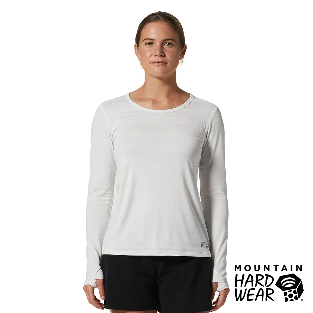 【Mountain Hardwear】Mighty Stripe Long Sleeve W 防曬長袖排汗衣 女款 霧堤白 #2027941 價格比較,價格查詢,歷史價格詳細信息