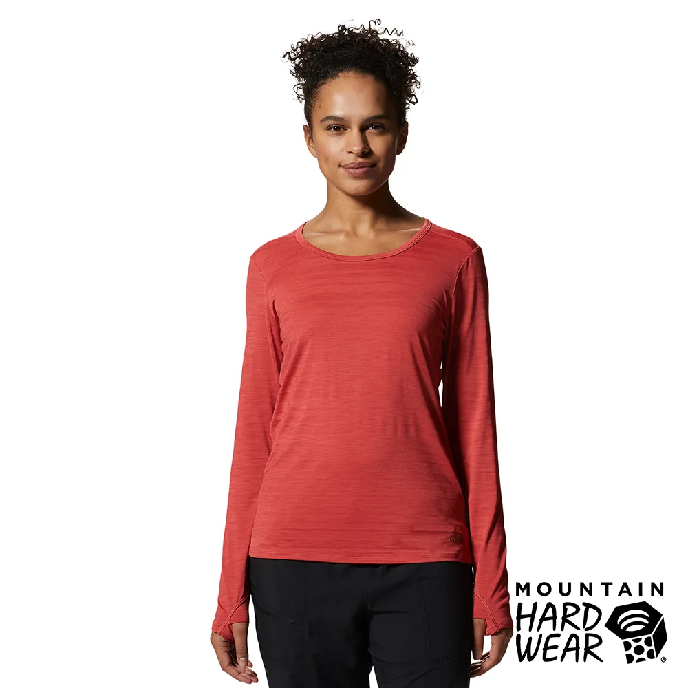 【Mountain Hardwear】Mighty Stripe Long Sleeve W 防曬長袖排汗衣 女款 霧堤白 #2027941 歷史價格詳細信息