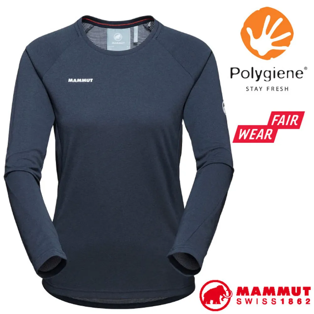 【MAMMUT 長毛象 女 Aegility Half Zip AF 半拉鍊長袖排汗衣《火熱紅》】1016-00720 歷史價格詳細信息