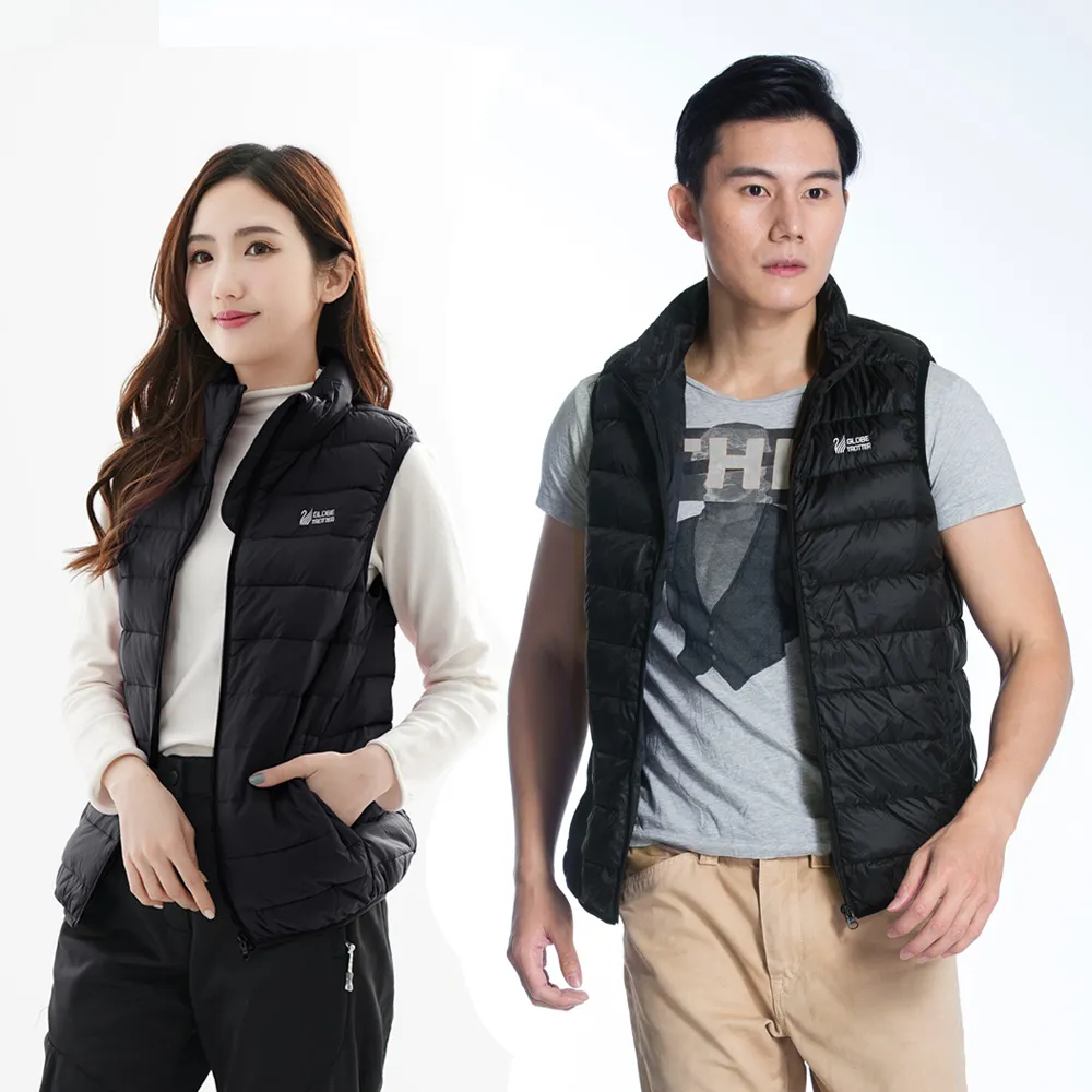 遊遍天下 中性款可拆帽防水防風無車縫保暖羽絨背心 歷史價格詳細信息