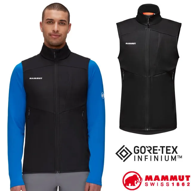 Mammut 長毛象 Ultimate VII SO Vest 男款 經典抗風軟殼背心 1011-01830 0001黑 歷史價格詳細信息
