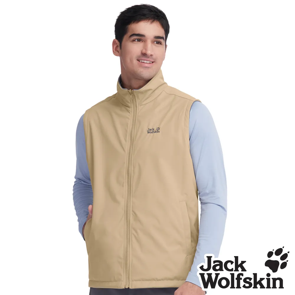 【Jack Wolfskin 飛狼 】男 雙面穿 經典保暖刷毛背心 外層防撥水『深藍』 歷史價格詳細信息