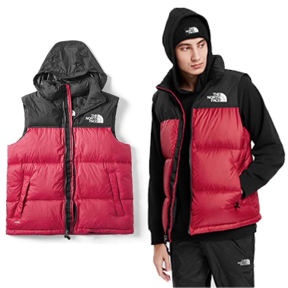 【美國 The North Face】ICON 熱賣款_經典配色透氣保暖鵝絨背心(人道羽絨)/3JQQ-56P 黃 N 歷史價格詳細信息