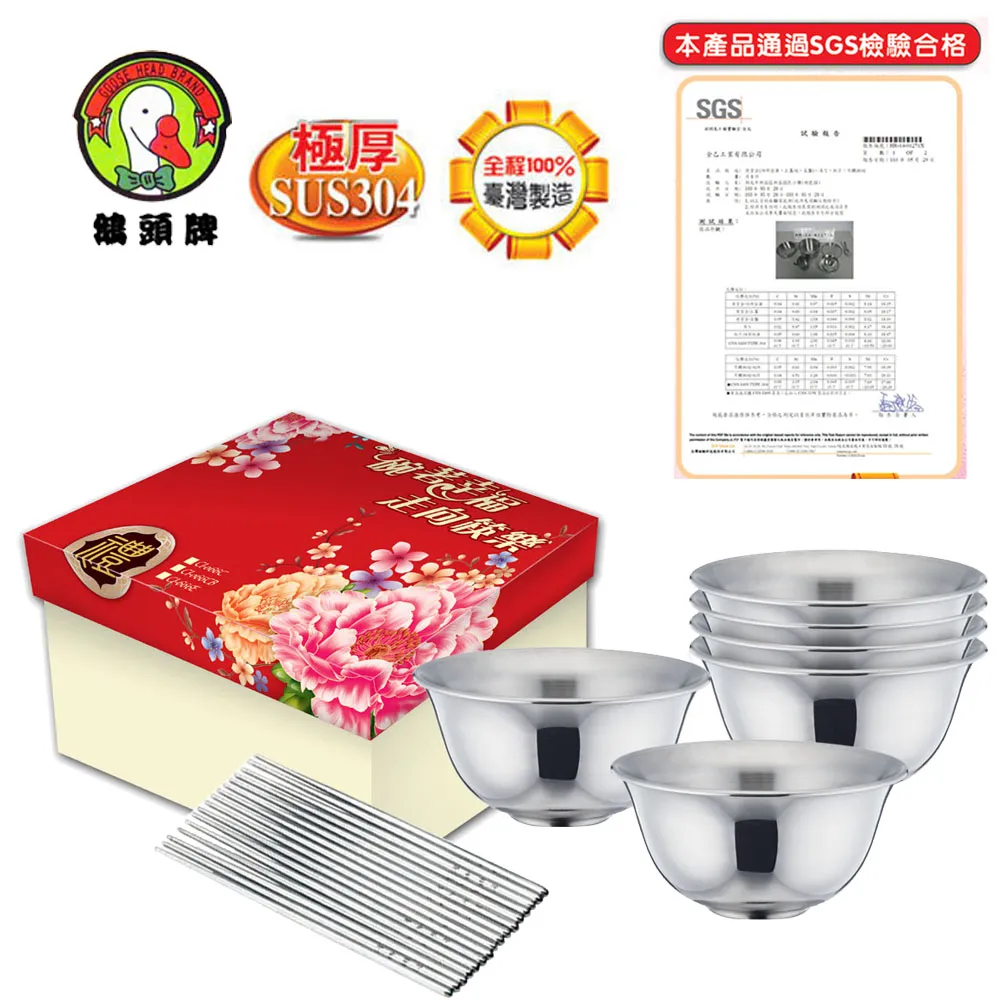 鵝頭牌 304雙層隔熱碗+巧口杯超值組 CI-021A台灣製 歷史價格詳細信息