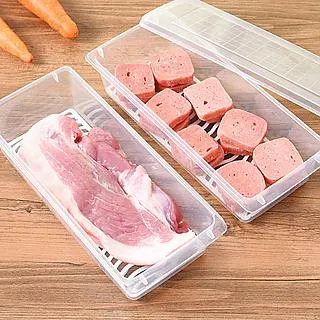 【保鮮收納】瀝水保鮮盒 透明保鮮盒 蔬菜 食品密封盒 冰箱收納盒 食物保鮮 廚房瀝水籃 保鮮盒 塑膠盒 水果 麥叔叔 歷史價格詳細信息