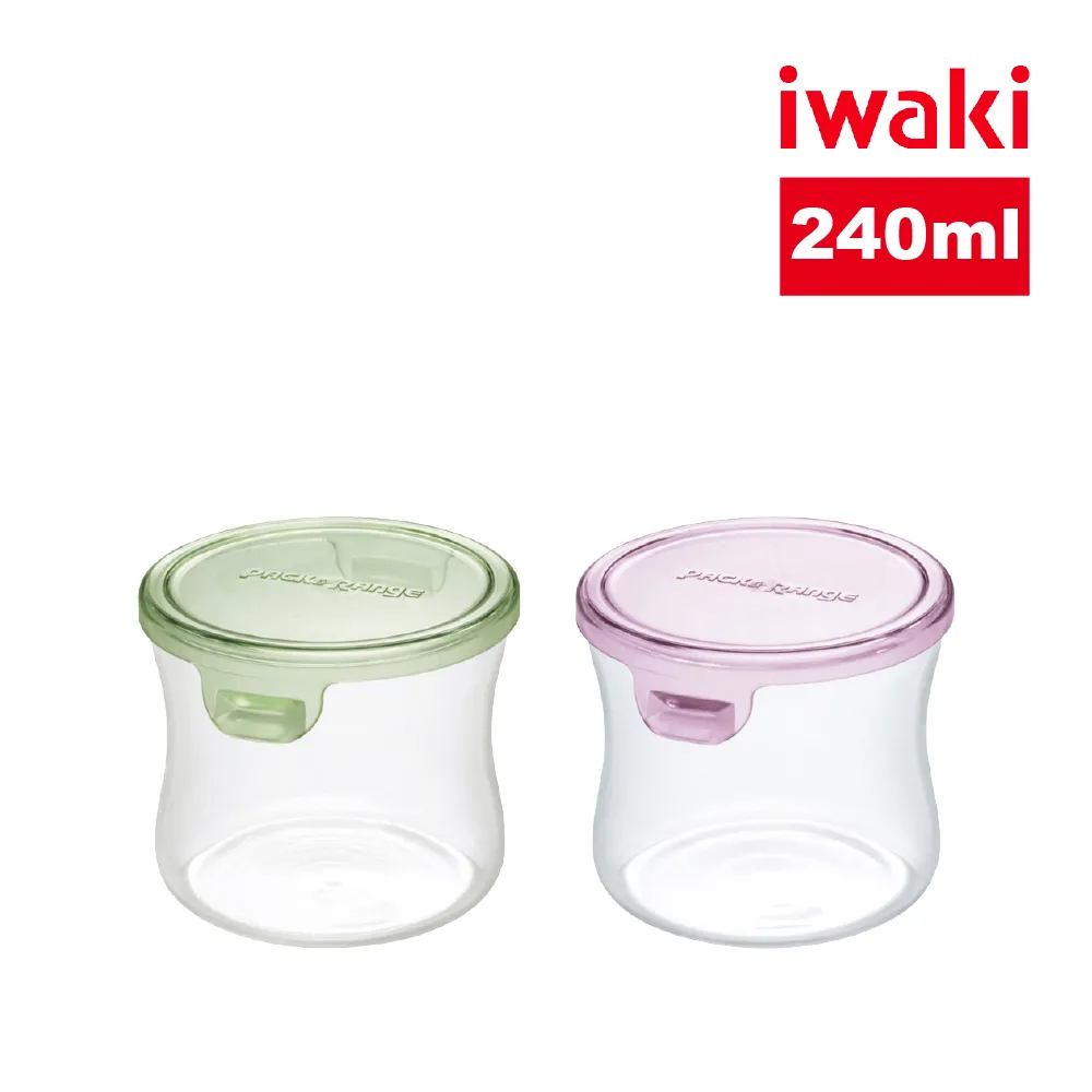 【iwaki】日本耐熱玻璃圓形微波保鮮盒380ml(粉色) 歷史價格詳細信息