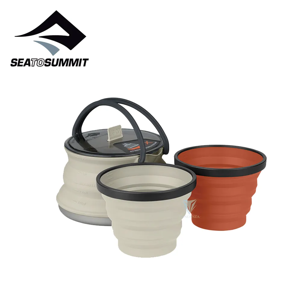 [Sea to Summit] X-摺疊餐具組12號 (2L壺、2碗、2杯) (STSAXSET12) 歷史價格詳細信息
