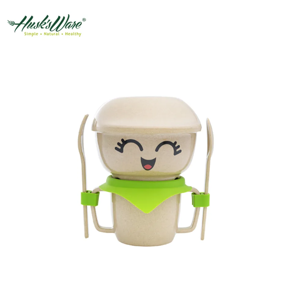 【美國Husk’s ware】稻殼天然環保兒童小巨蛋學習餐具旅行外出套組 歷史價格詳細信息