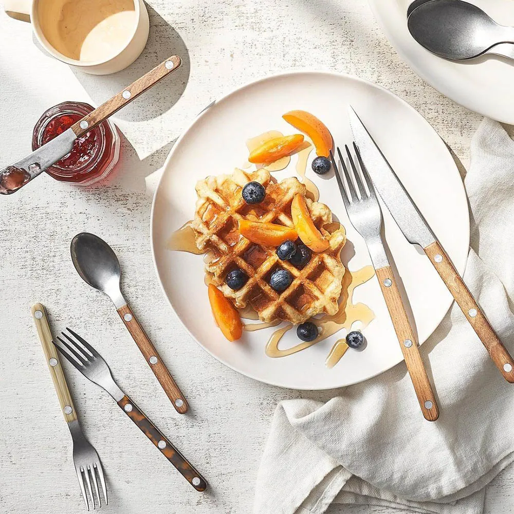 【Sabre Paris】Bistrot復古酒館混合材質系列-亮面茶匙-隕石白 歷史價格詳細信息