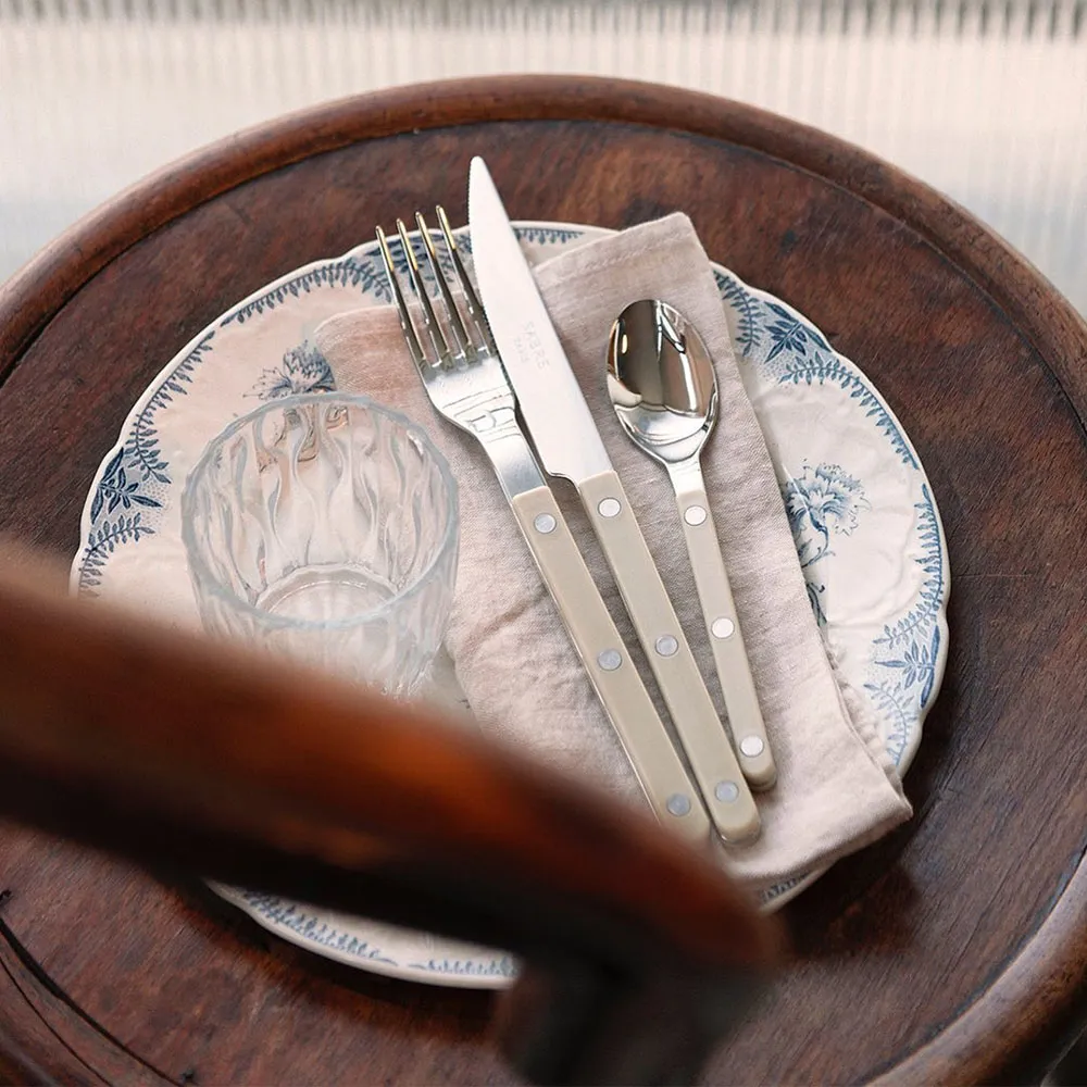 【Sabre Paris】Bistrot復古酒館純色系列-亮面主餐刀-寶石藍 歷史價格詳細信息