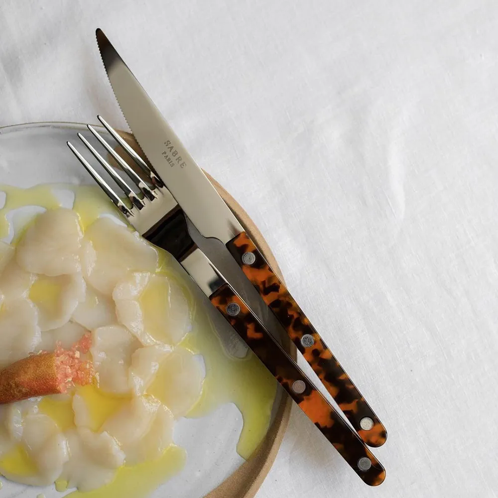 【Sabre Paris】Bistrot復古酒館混合材質系列-亮面茶匙-隕石白 歷史價格詳細信息