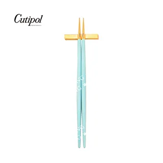 葡萄牙Cutipol GOA系列-蒂芬妮藍柄新三件餐具組-叉匙筷 歷史價格詳細信息