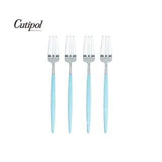 葡萄牙Cutipol GOA系列-蒂芬妮藍柄新三件餐具組-叉匙筷 歷史價格詳細信息