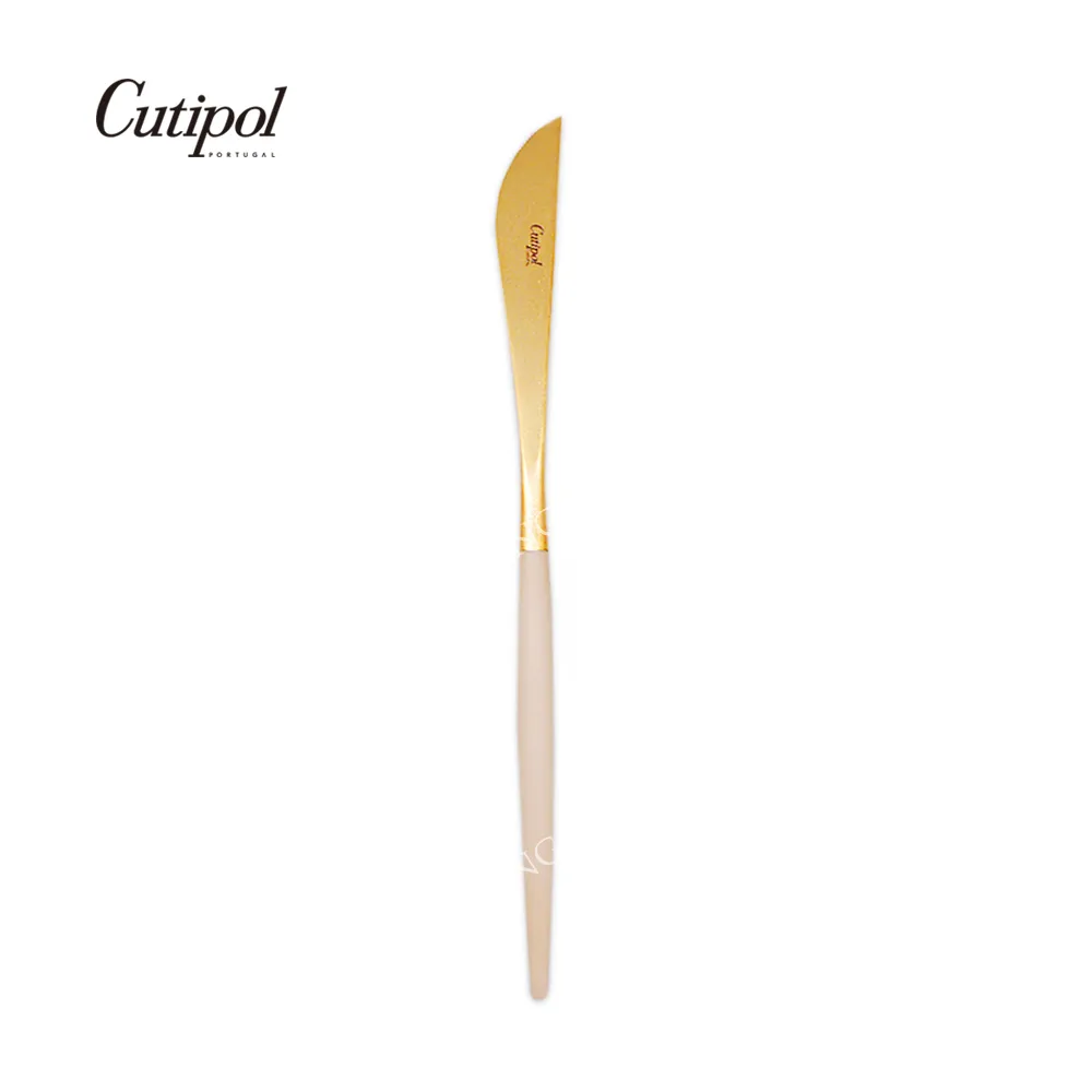 葡萄牙Cutipol GOA系列-奶茶柄霧面不銹鋼-新三件餐具組-叉匙筷 歷史價格詳細信息